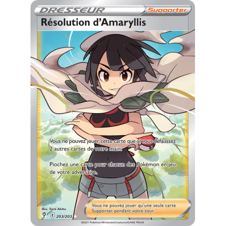 Résolution d'Amaryllis 203/203