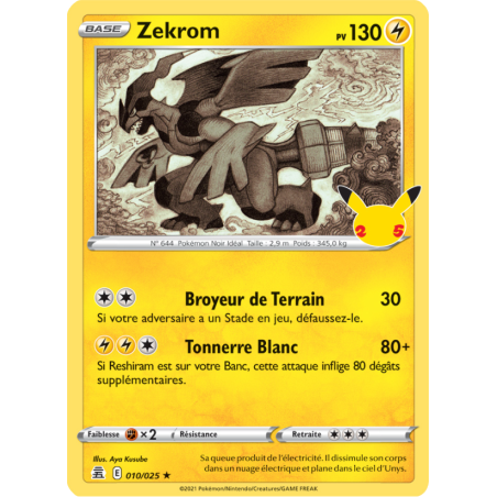 Zekrom 10/25