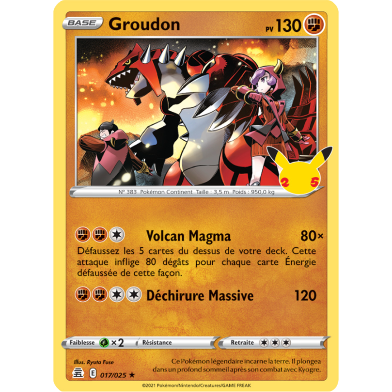 Groudon 17/25