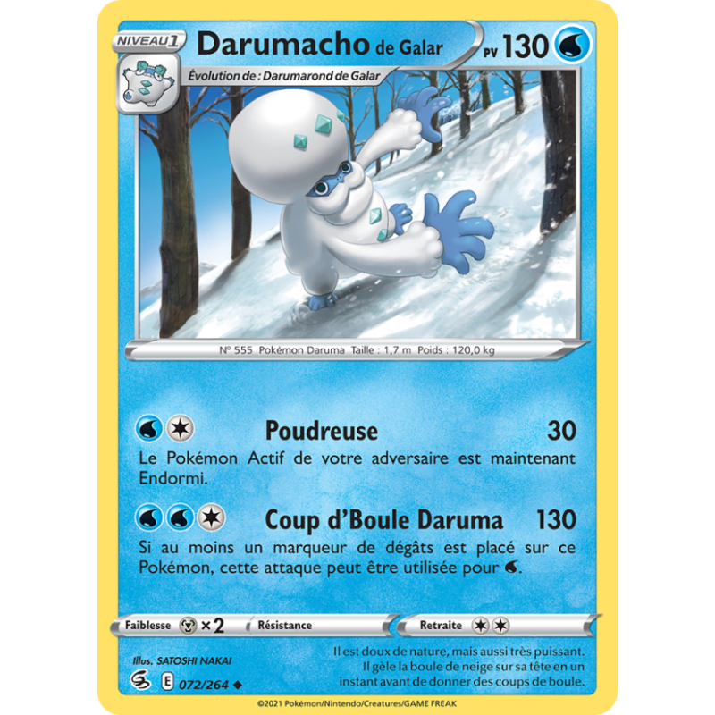 Darumacho de Galar 72/264