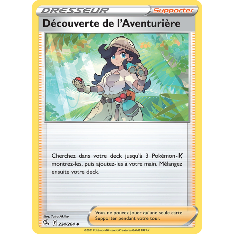 Découverte de l'Aventurière 224/264