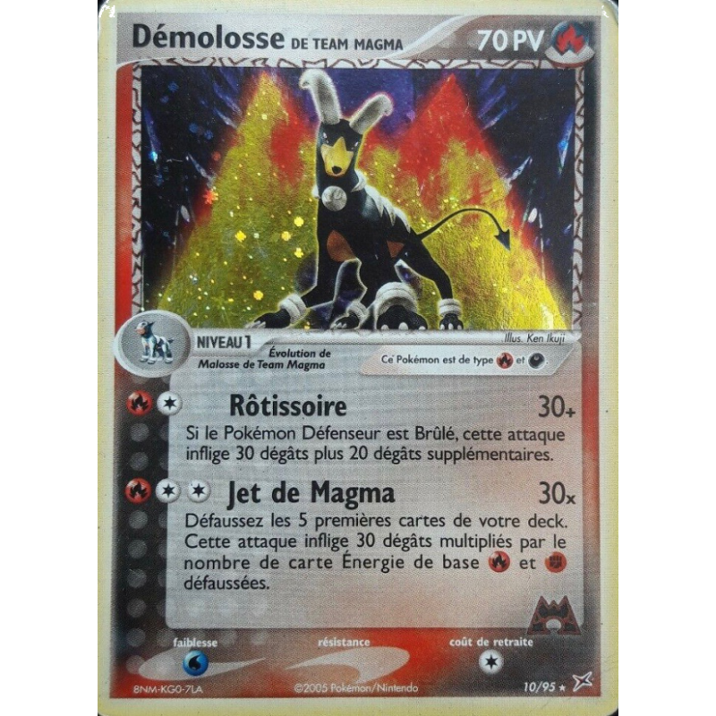 Démolosse de Team Magma 10/95