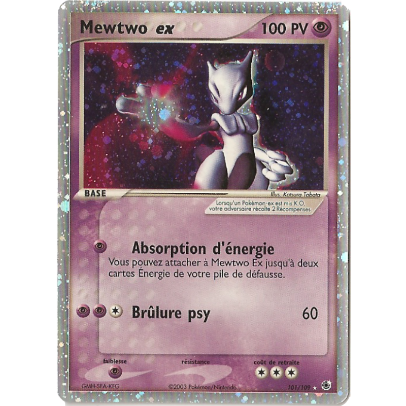 Mewtwo ex 101/109