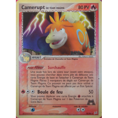 Camerupt de Team Magma 19/95