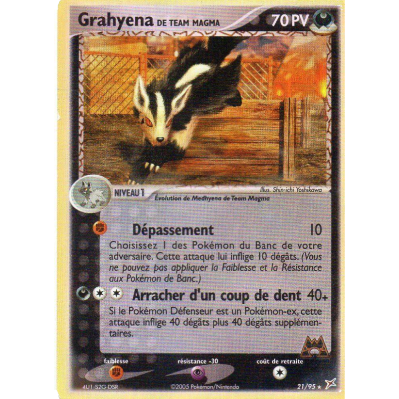 Grahyena de Team Magma 21/95