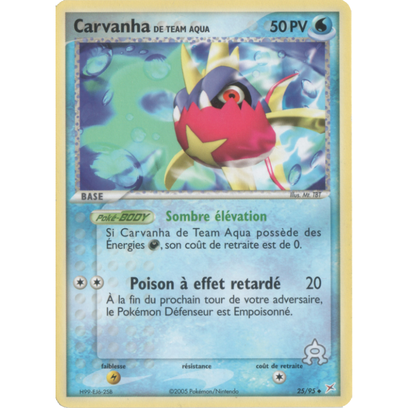 Carvanha de Team Aqua 25/95