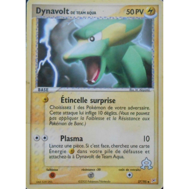 Dynavolt de Team Aqua 27/95