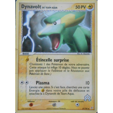 Dynavolt de Team Aqua 27/95