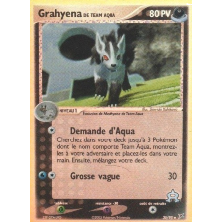 Grahyena de Team Aqua 30/95