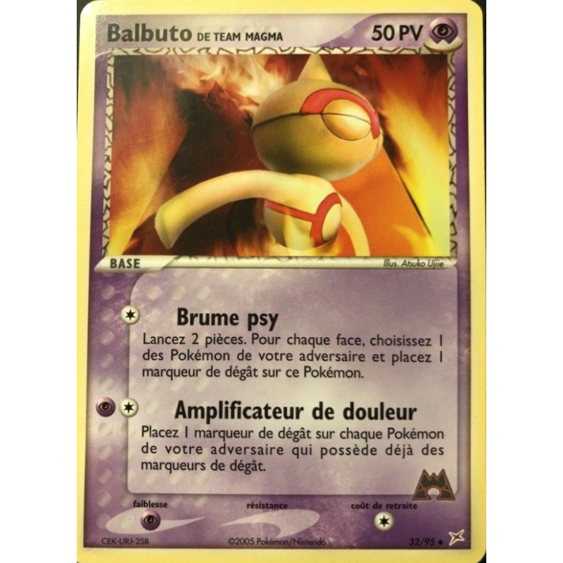 Balbuto de Team Magma 32/95