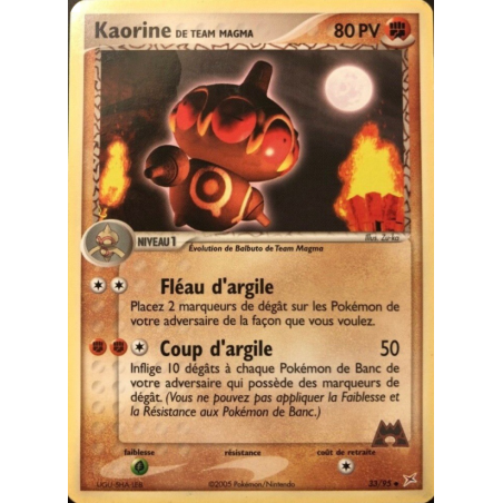 Kaorine de Team Magma 33/95