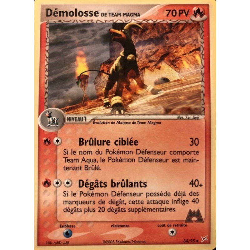 Démolosse de Team Magma 34/95