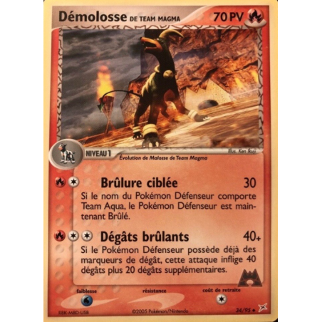 Démolosse de Team Magma 34/95