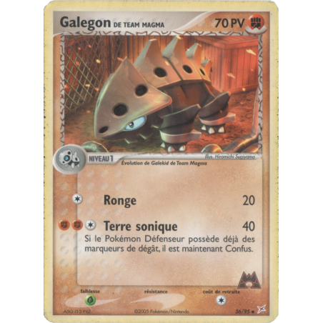 Galegon de Team Magma 36/95