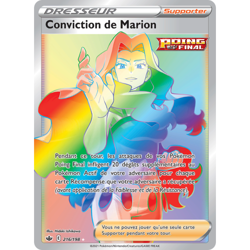 Conviction de Marion 216/198