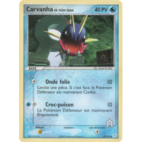 Carvanha de Team Aqua 47/95