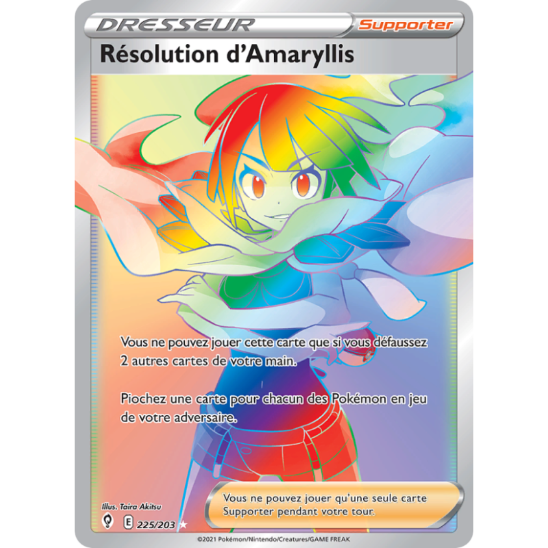 Résolution d'Amaryllis 225/203