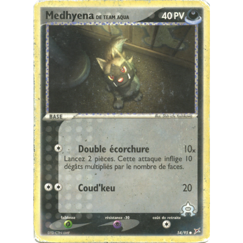 Medhyena de Team Aqua 54/95