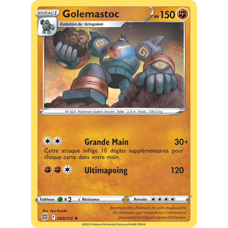 Golemastoc 83/172