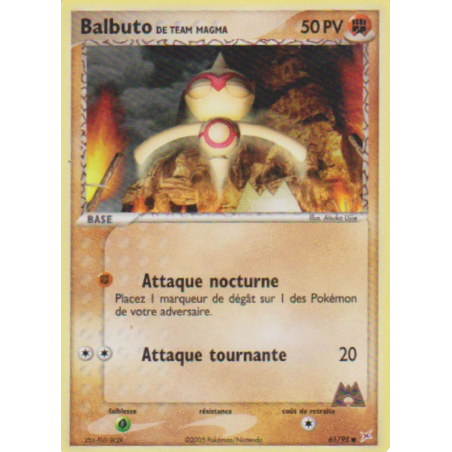 Balbuto de Team Magma 61/95