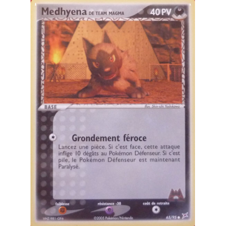 Medhyena de Team Magma 65/95