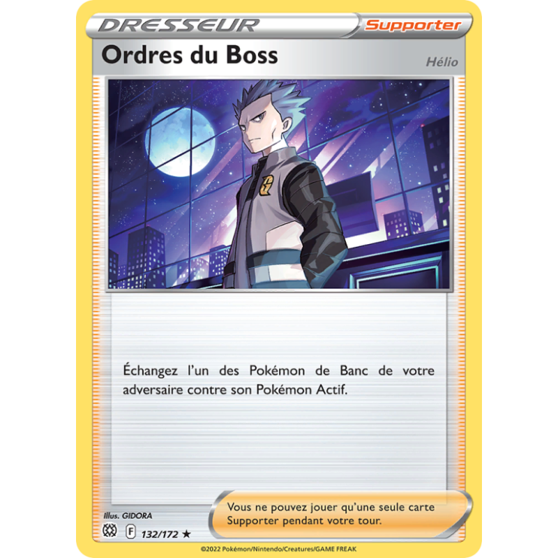 Ordres du Boss 132/172