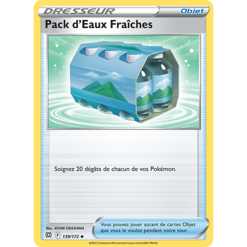 Pack d'Eaux Fraîches 139/172