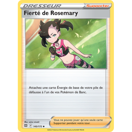 Fierté de Rosemary 145/172