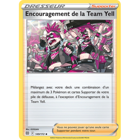 Encouragement de la Team Yell 149/172