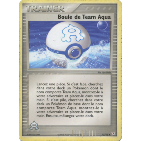 Boule de Team Aqua 75/95