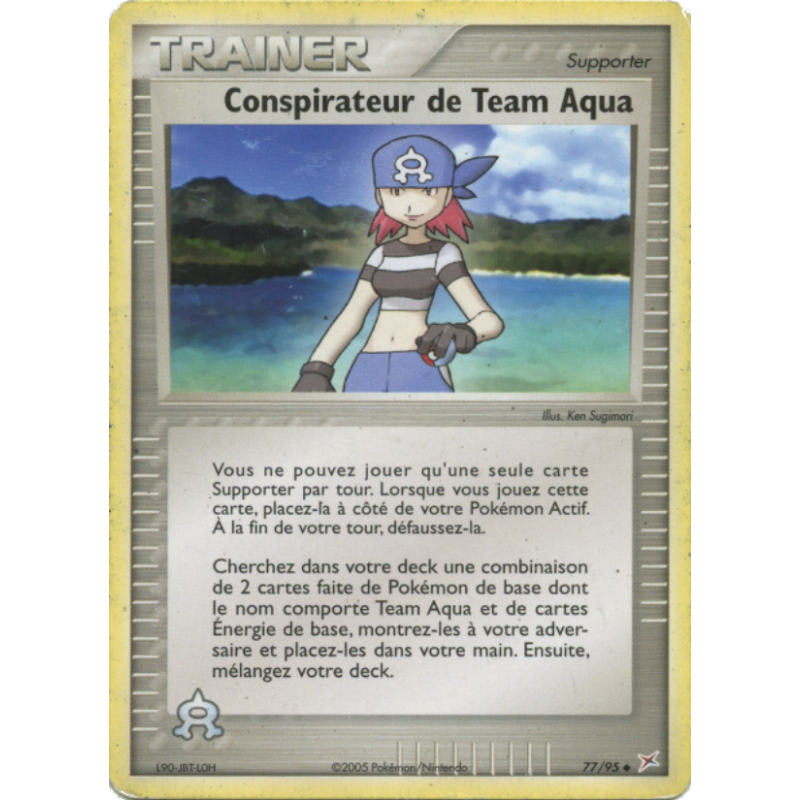 Conspirateur de Team Aqua 77/95