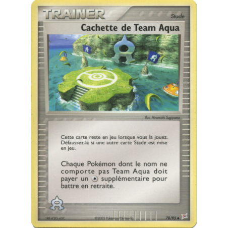 Cachette de Team Aqua 78/95