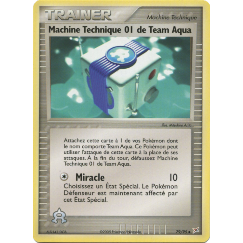 Machine Technique 01 de Team Aqua 79/95
