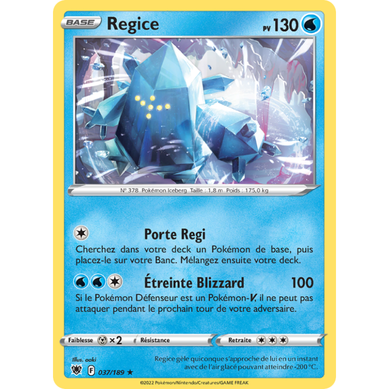 Regice 37/189