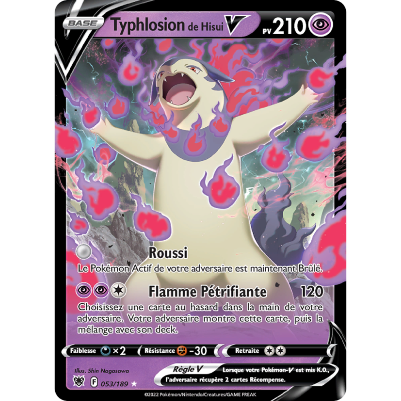 Typhlosion de Hisui V 53/189