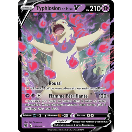 Typhlosion de Hisui V 53/189