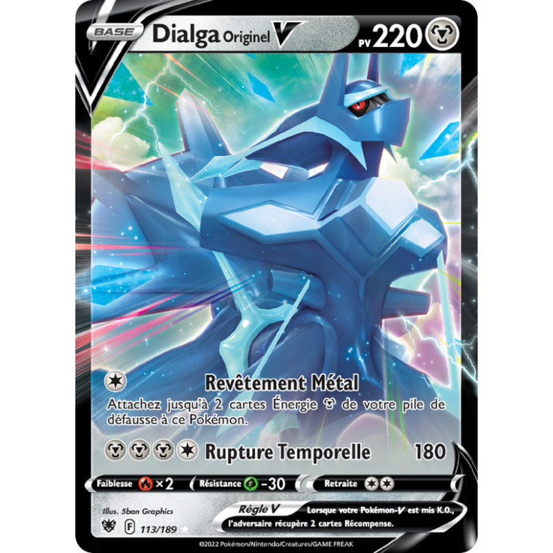 Dialga Originel V 113/189