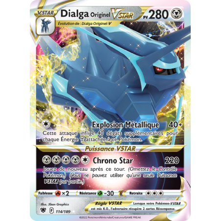 Dialga Originel VSTAR 114/189