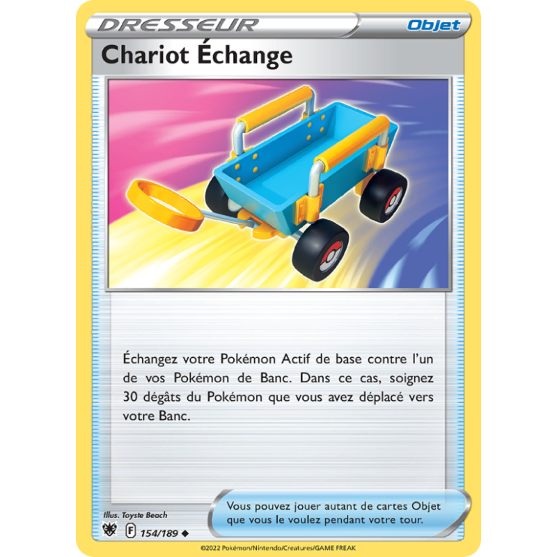 Chariot Échange 154/189