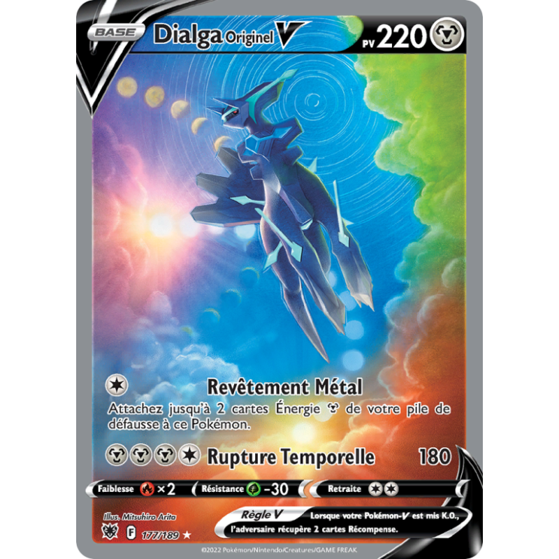 Dialga Originel V 177/189