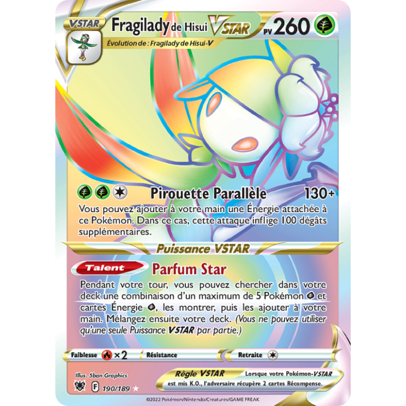 Fragilady de Hisui VSTAR 190/189