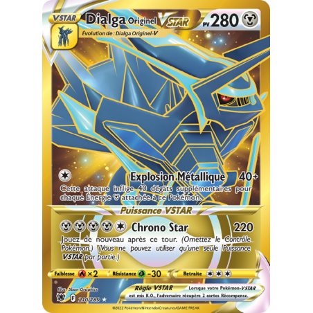 Dialga Originel VSTAR 210/189