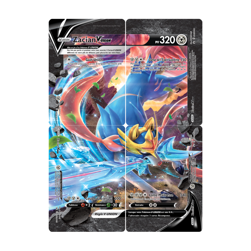 Zacian-V-UNION (Promo SWSH 163-166)