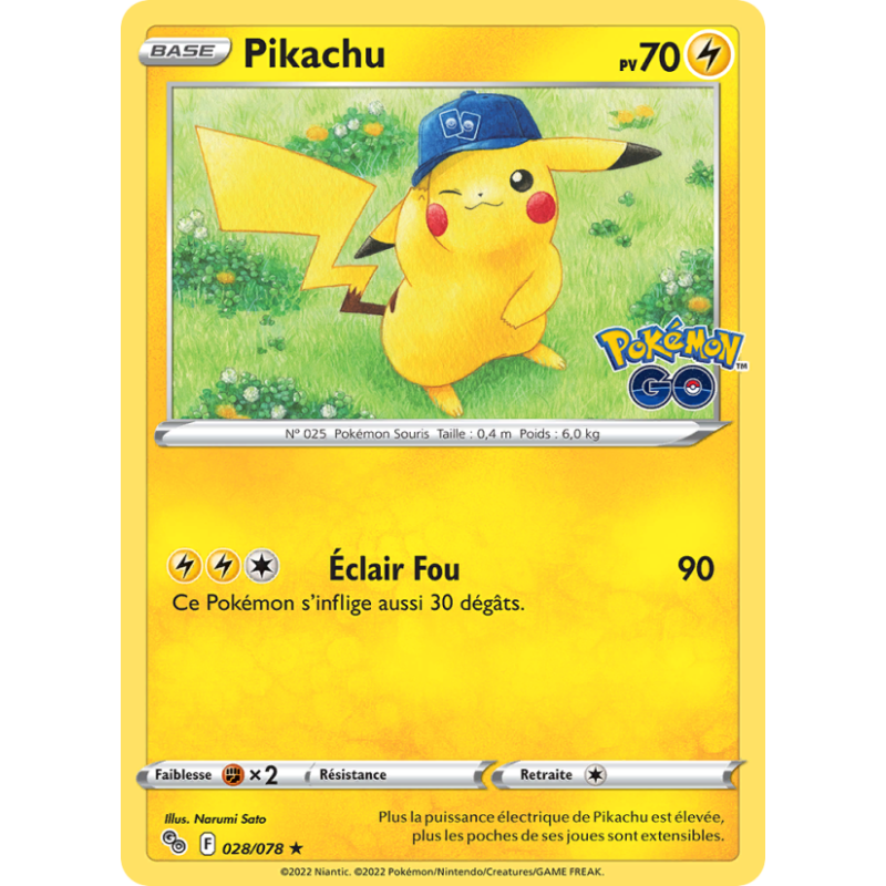 Pikachu 28/78