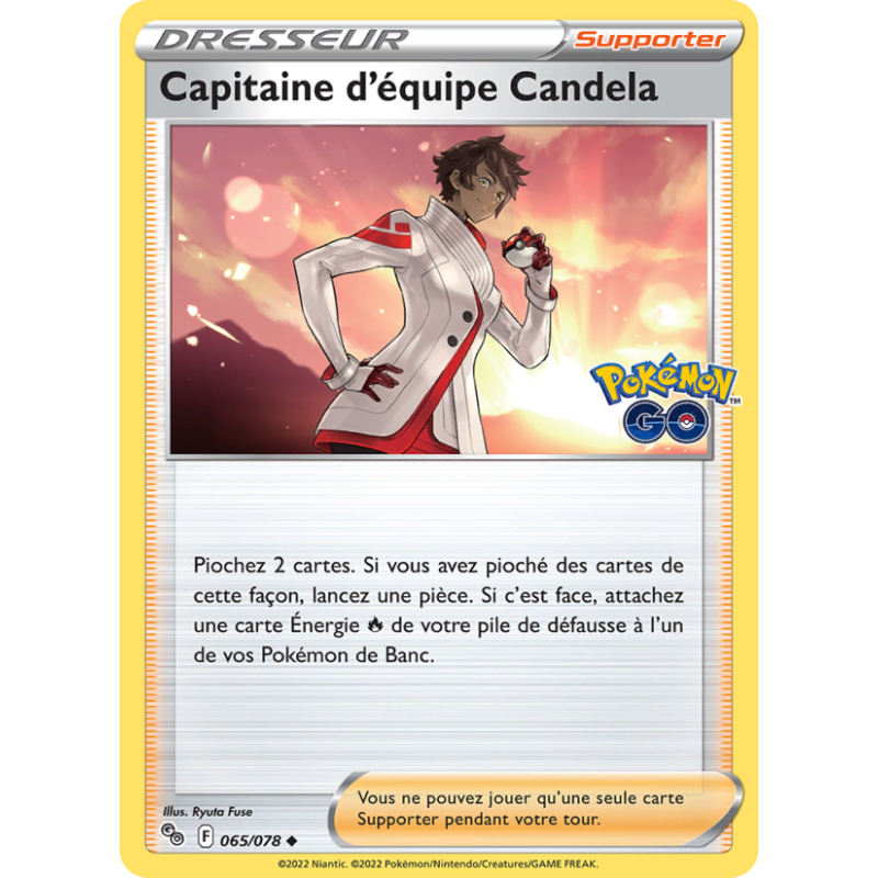 Capitaine d'équipe Candela 65/78