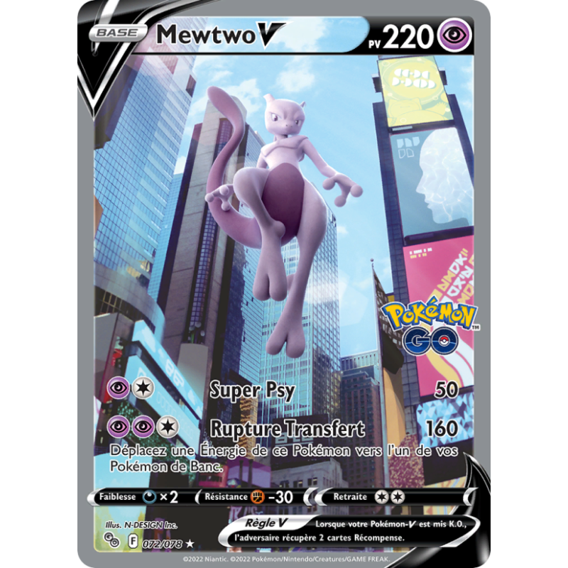 Mewtwo V 72/78