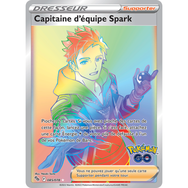 Capitaine d'équipe Spark 85/78