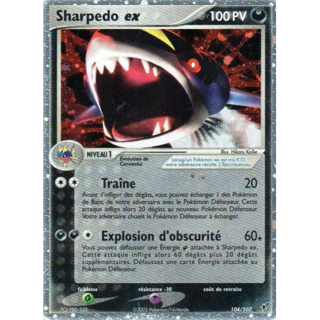 Sharpedo ex 104/107