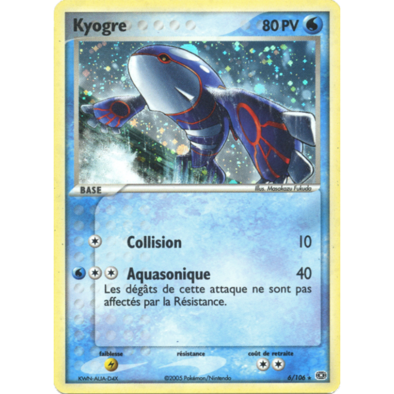 Kyogre 6/106