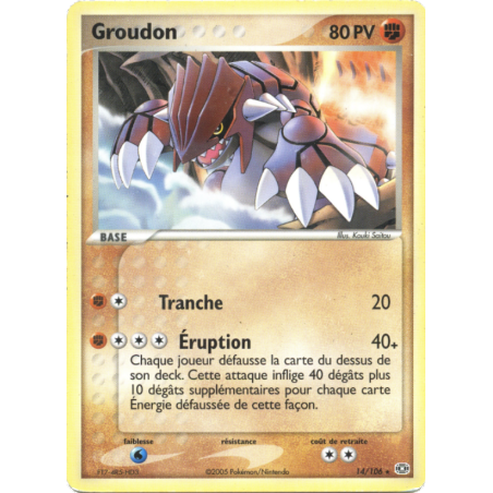 Groudon 14/106